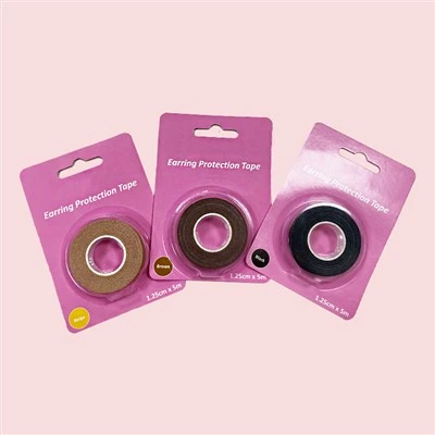 Bande de protection pour boucles d'oreilles